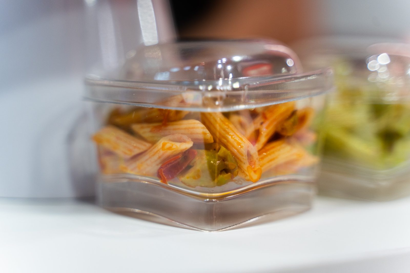 Monoporzione di pasta per business lunch e catering allo stand durante fiere a Milano